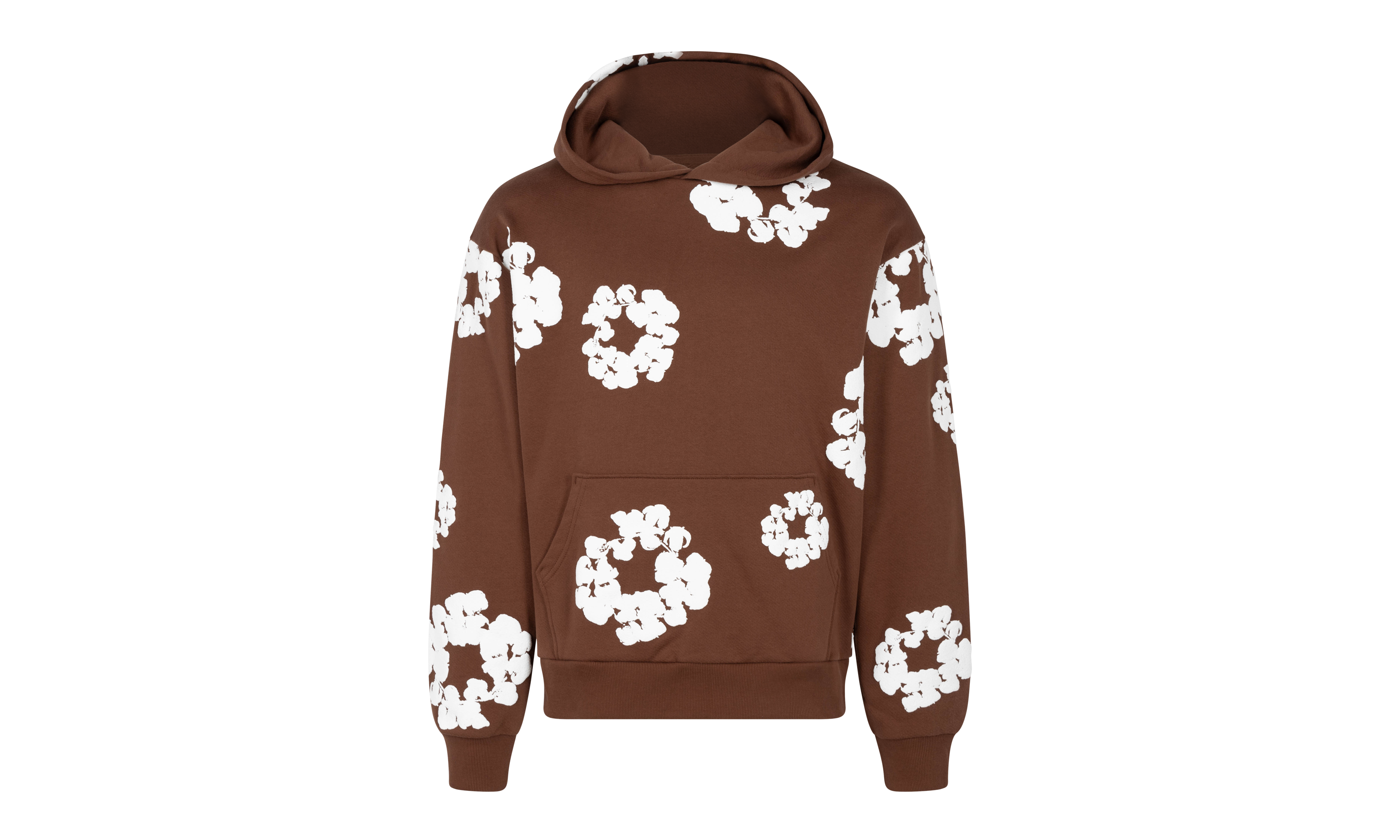 The Cotton Wreath Sweatshirt "Brown" DT08