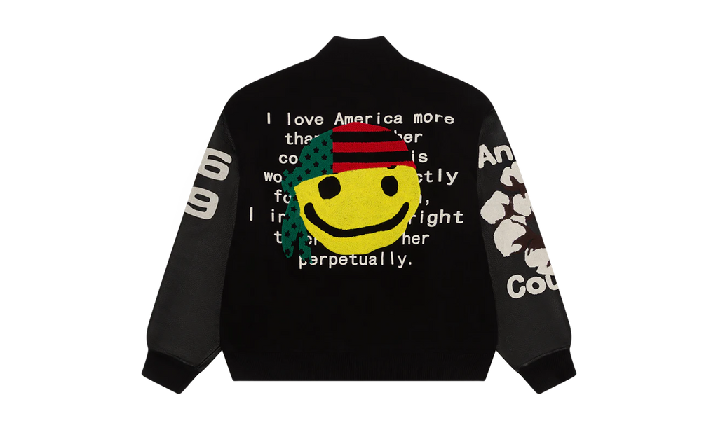 Cactus Varsity Jacket "Black" DT213