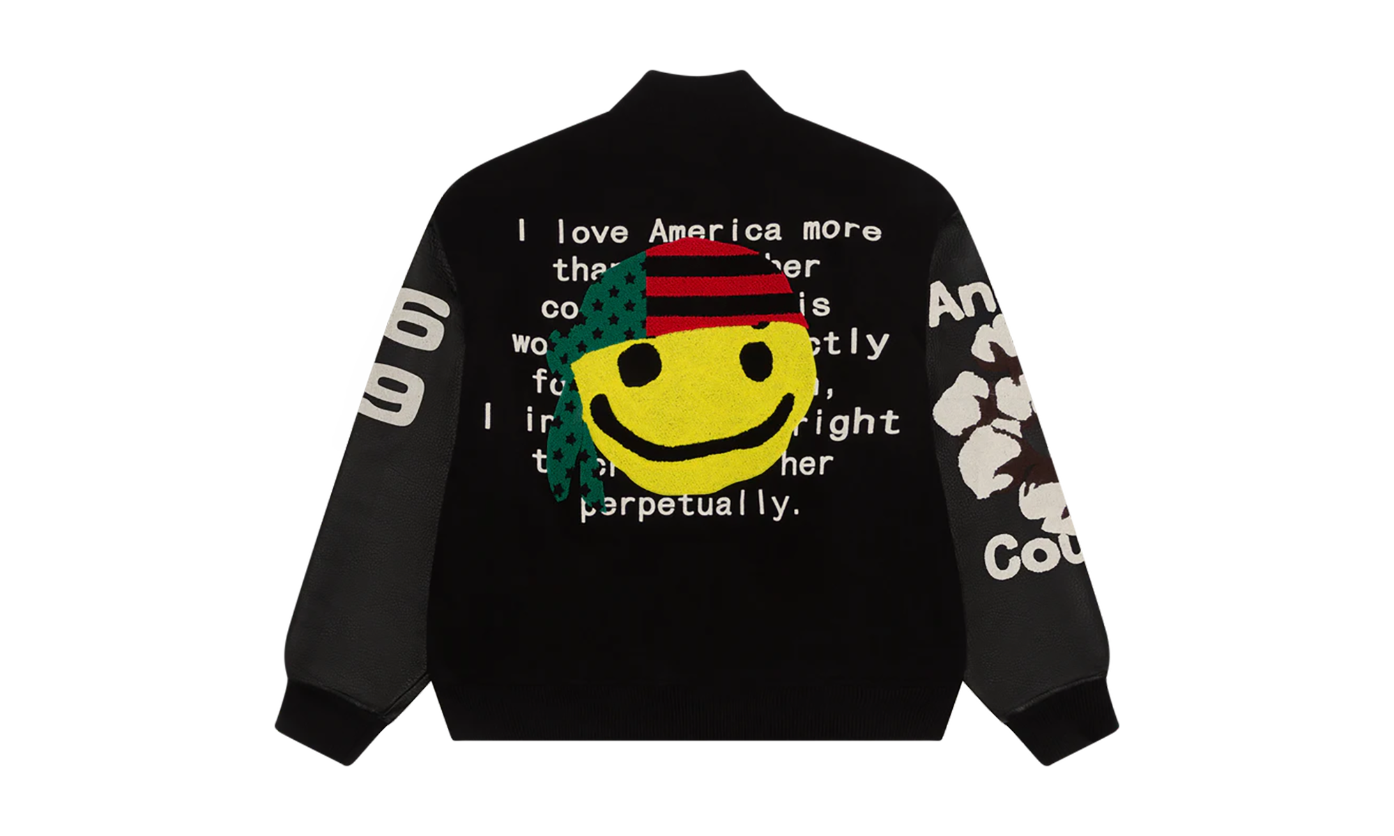 Cactus Varsity Jacket "Black" DT213