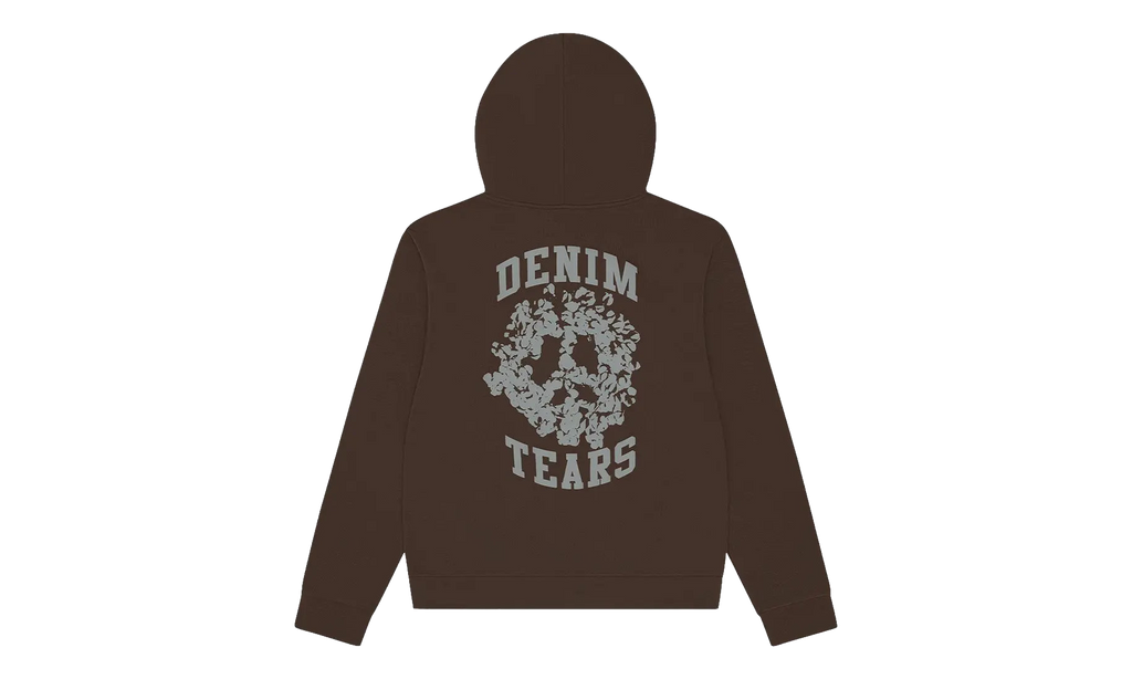 Denim University Zip Hoodie "Brown" DT462