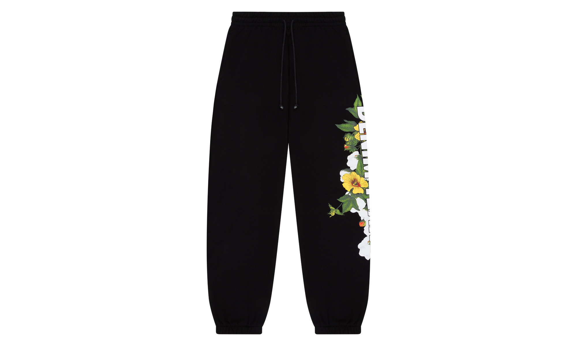 Floral Logo Sweatpant "Black" DT264