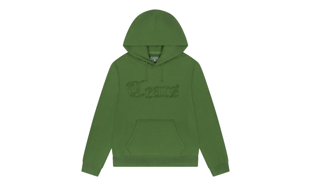 Tears Cut Out Hoodie "Cactus" DT395