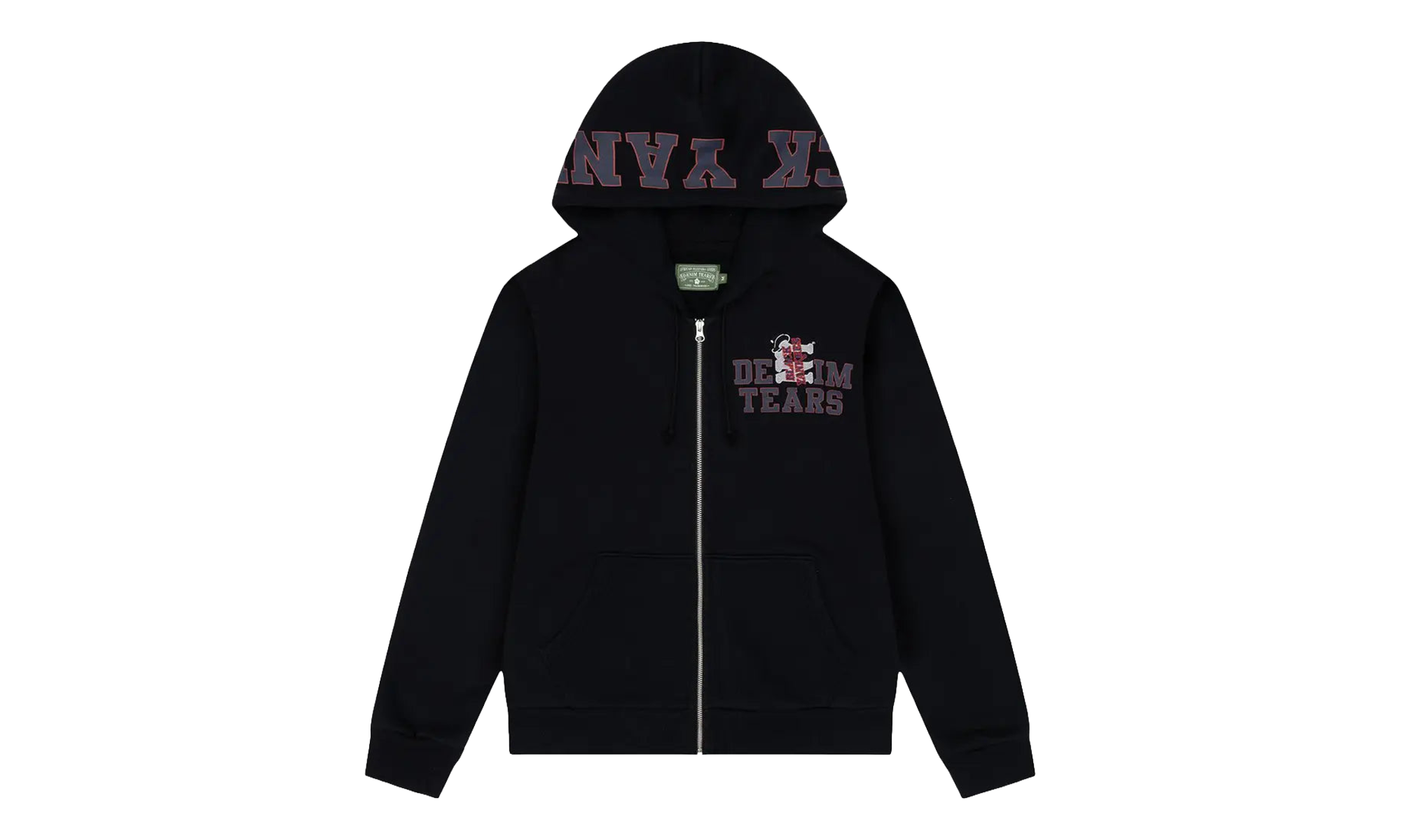 Yankees Zip Hoodie "Black" DT448