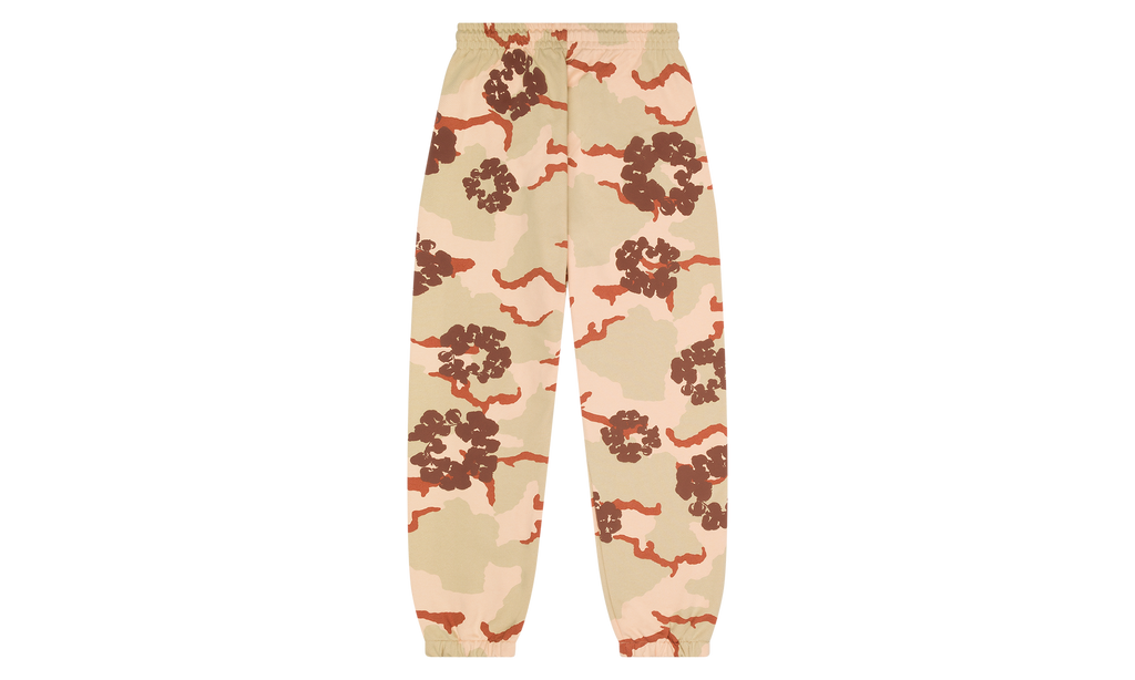 Cotton Wreath Sweatpants "Tan Camo" DT126