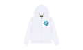 Denim University Zip Hoodie "White" DT194