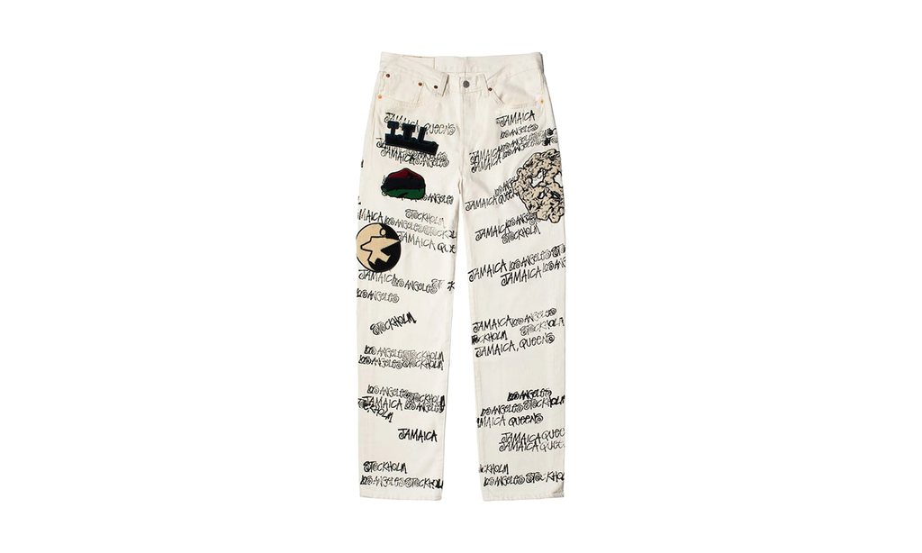 Stussy x Denim Tears x Our Legacy TTL 501 Jean "White" DT182