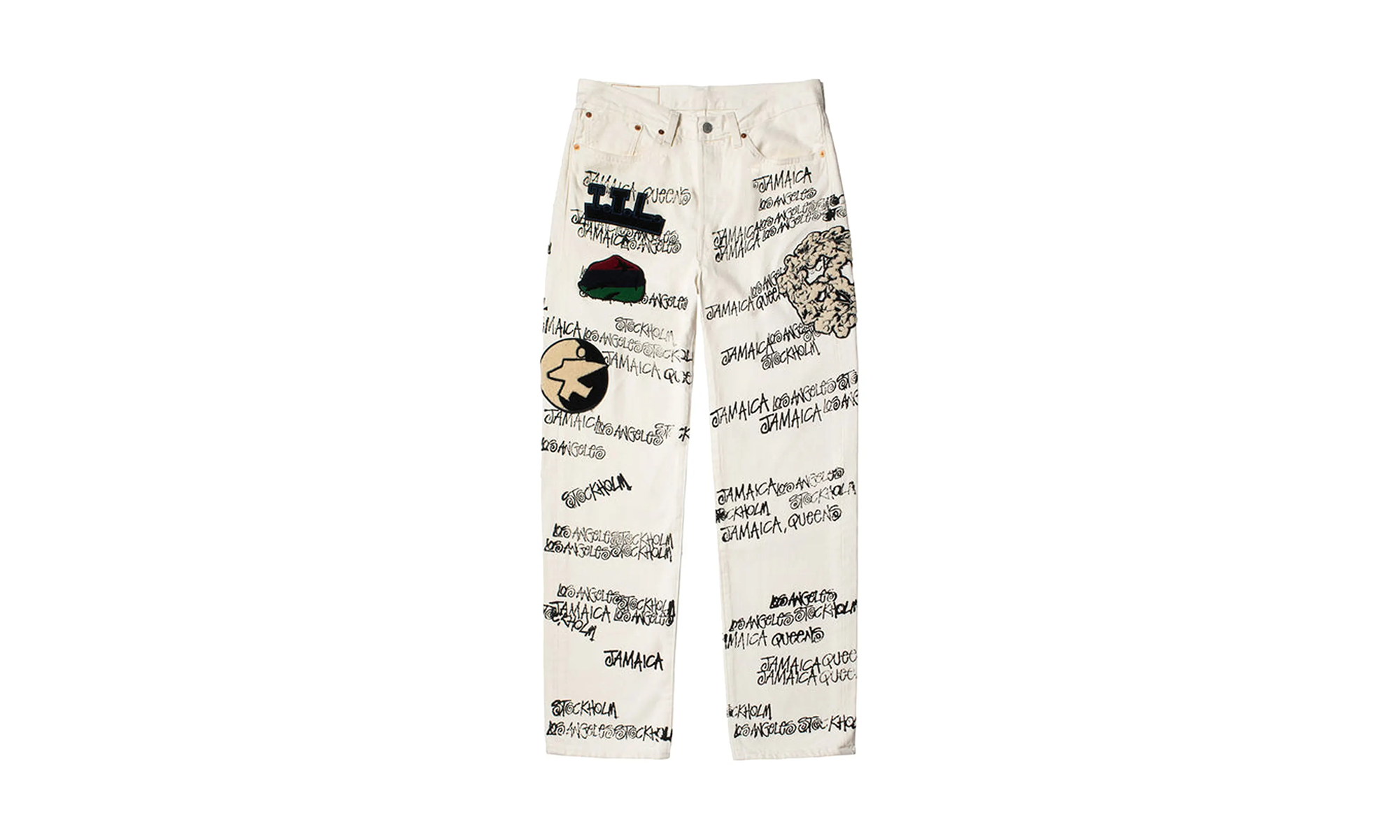 Stussy x Denim Tears x Our Legacy TTL 501 Jean "White" DT182